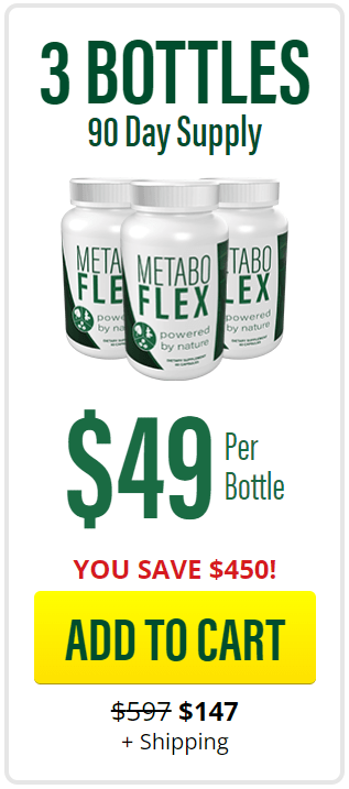 Metabo Flex - 3 Bottles